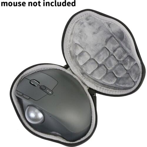 Portable Hard Mouse Case Pouch Travel Cover Durable EVA Wireless Trackball Fitted Storage With Strap For Logitech MX Ergo