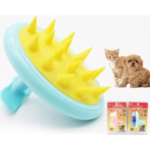 Pet Grooming Cat Comb Accessories Capsules Nail Brush Removes Hairs Cat And Dogs Carding Bath Anti Scratch pet supplies