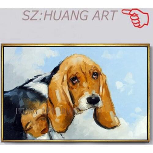 Hand-painted oil paintings of modern minimalist black and white bull cattle fortune living room hall aisle background picture