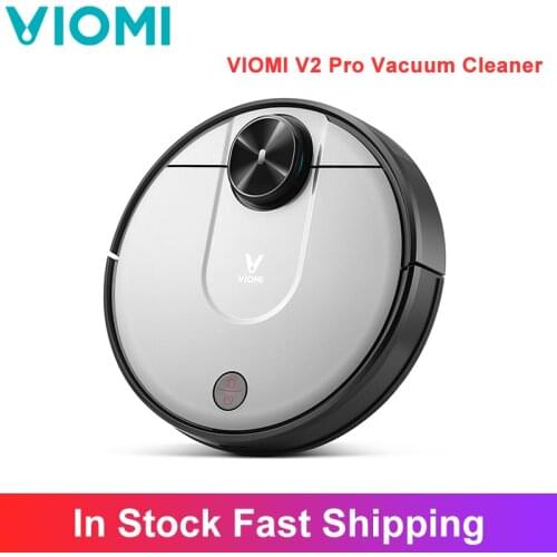 Orignial VIOMI V2 Pro Robot Vacuum Cleane 2100Pa High Suction LDS Sensor APP Virtual Wall Self-Charging 2 In 1 Sweeping Mopping