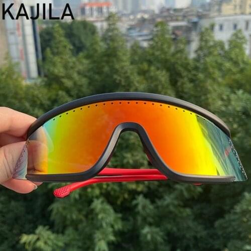 Sports Sunglasses Women 2021 New Fashion Oversized Shield Sun Glasses For Men Rectangle Windproof Ladies Sunglass Gafas De Sol