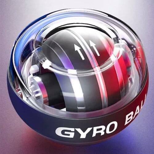 LED Gyroscopic Powerball Wrist Power Arm Hand Grip Muscle Force Trainer Home Gym Fitness Equipment Gyroscope Spinner Balls