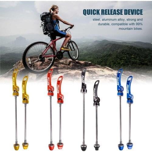 Bicycle Wheel Hub Skewers Front Rear Quick Release Skewers MTB Road Bike Clip Lever Axle 157/210mm 100g/pair Ti Axis Skewer