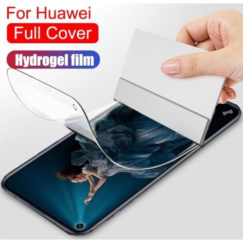 HD Anti-Burst Protective Glass For Huawei Nova 8 7 6 SE 7i 5 5T 5i 4 4E 3 3i 3E Screen Protector P30 P40 Lite E Hydrogel Film