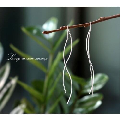 New Arrivals Korean Style Long Lines Earrings For Women Lady Bridal Earrings Girls Gifts Pendientes Brincos 2021