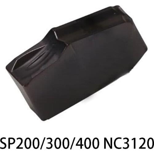 100% Original SP200 SP300 SP400 NC3120 SP 200 300 400 Carbide Inserts for Cutting Lathe Cutter Grooving Turning Tools for Steel