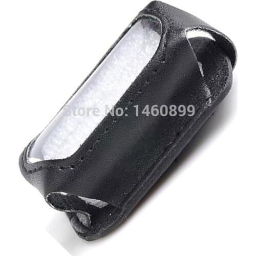 4 PCS/lot Leather Key Case For Car Alarm Starline B9 B6 A91 A61 B91 Lcd Remote Control Keychain KGB FX-3 FX-5 FX-7 FX3 FX5 FX7