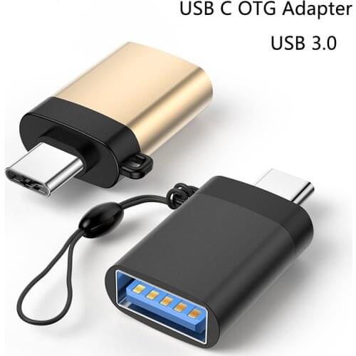 USB C OTG Adapter Fast USB 3.0 to Type C Adapter for MacbookPro Xiaomi Huawei Mini USB Adapter Type-C OTG Cable Converter