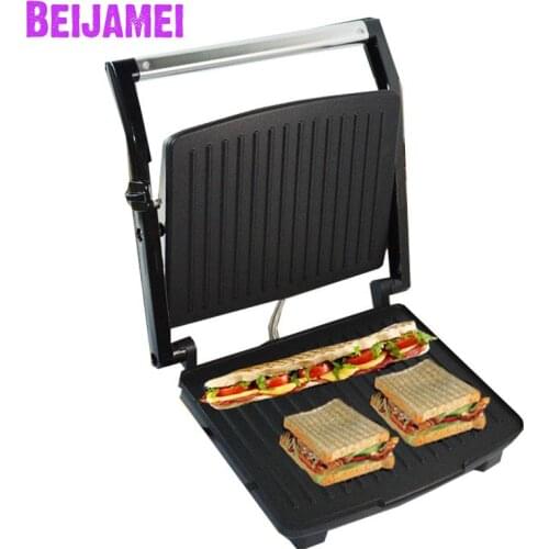 Beijamei Household Roast Beef Sandwich Maker Electric Barbecue Sausage Oven Machine Hamburger Machine Toast