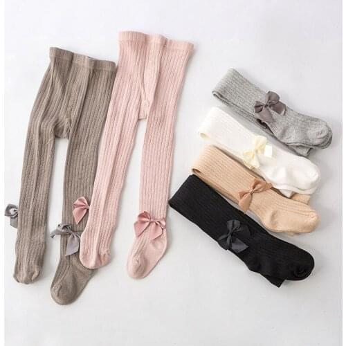 Children Tights Baby Girl Pantyhose Cotton Knitted Cotton Kids Stocking Baby Pantyhose Tights Baby Girls Pantyhose