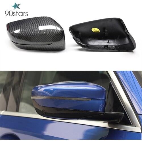G20 G21 Carbon Fiber Rear View Mirror Cover For BMW New 3 Series G20 G21 Carbon M Performance Rear Side Caps 2019 - UP ONLY LHD