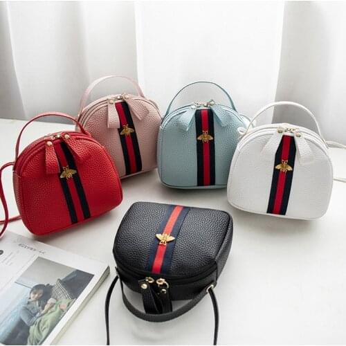 Small square bag shoulder bags for women Crossbody bag messenger handbag phone wallet fashion Leisure leather Simple Retro