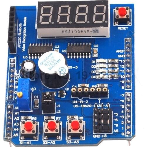 Multi-Function Shield ProtoShield Multi-functional Expansion Board Sensor Shield Module