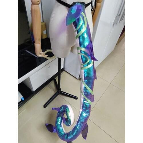 The new 150cm tail cos props neeko tail flower spirit cosplay Concave shape 2021 New