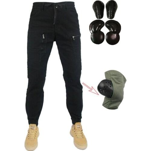 New motorcycle overalls motorcycle racing cycling pants multi-pocket outdoor fall-resistant men spring, summer and autumn