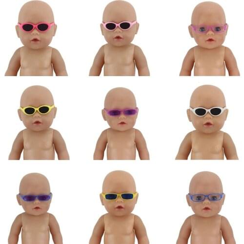 New Glasses Fit For 43cm Dolls Baby Reborn Accessories