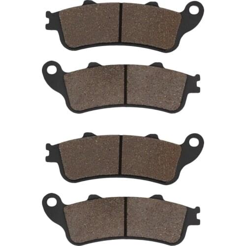 Cyleto Motorcycle Front and Rear Brake Pads for HONDA ST 1300 ST1300 Pan European 1300 2002-2007 VTX1800 VTX 1800 2002-2011