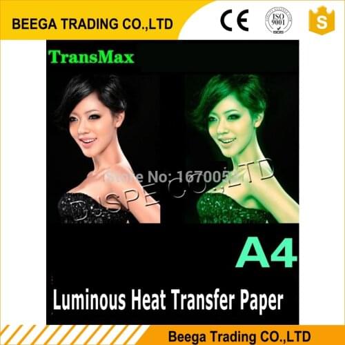 Free Shipping Three Pieces for Texting A4 Luminous Temporary InkJet tattoos paper/Transfer paper/ Water sidle decal paper