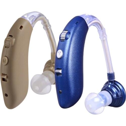 Rechargeable Hearing Aid Personal Sound Amplifier USB Charging Ear Aid BTE Hearing Aids For Deaf Hearing Loss Elderly