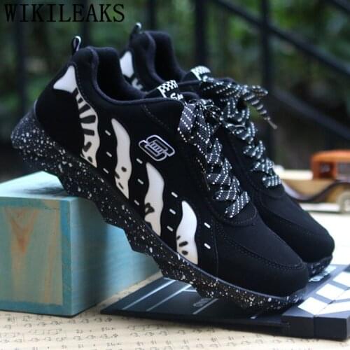 Casual Shoes Men Leather Black Sneakers Moccasin Shoes Men Luxury Sneakers Designer Shoes Chaussure Homme Erkek Spor Ayakkabi