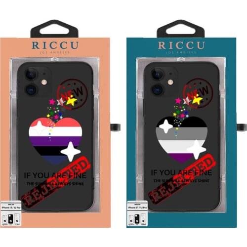 The new heart star refused Phone Case for iPhone 12 11 Pro mini 8 7 6 6S Plus X SE 2020 XR 12 pro XS MAX Silicone Case