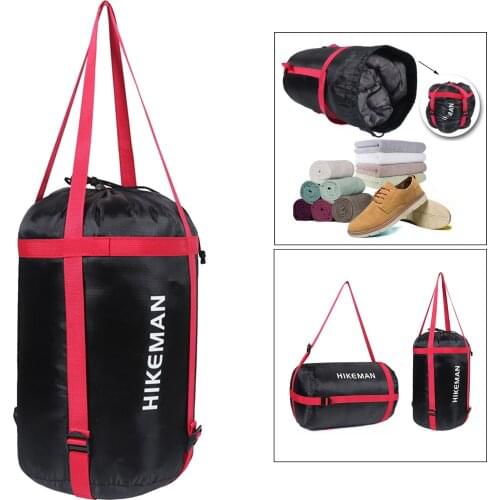 Sleeping Bag Stuff Sack Camping Storage Pouch Hiking Backpacking Emergency Survival Tool Bag Container Outdoor Supplies Accs