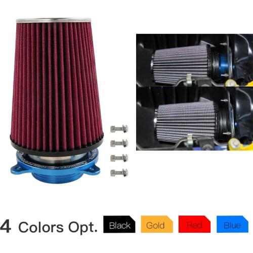 NICECNC ATV Air Filter Intake Kit interface For RAPTOR 700 2006-2011 2013-2020 700R 2012 2016-2020 GYTR/SPECIAL EDITION II