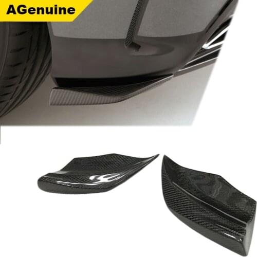 VRS style carbon fiber rear diffuser rear bottom lip back bumper diffuser splitter for mercedes-Benz A Class W176