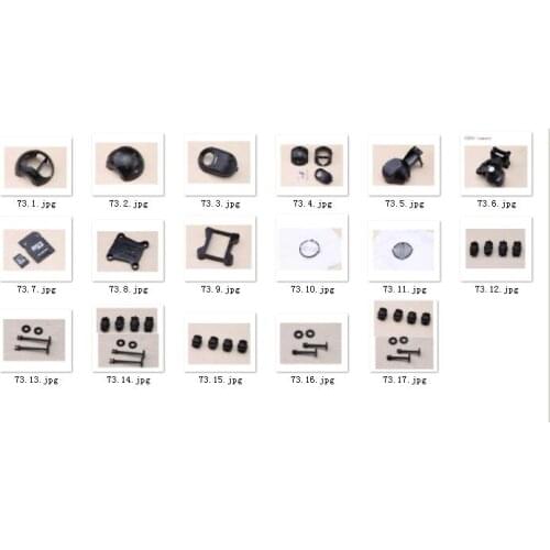 YUNEEC Typhoon H480 Quadcopter spare parts CGO3+ PTZ Camera Accessories Rubber shock absorber anti-trip filter PTZ frame cover