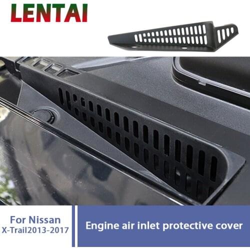 LENTAI Car Seat Air Conditioner Engine Air Inlet Vent Protective Cover Sticker For Kadjar Koleos Nissan X-Trail T32 Accessories