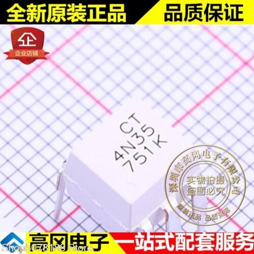 10pieces CT4N35 DIP-6 4N35 CT MICRO