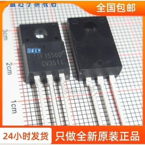 10Pcs/Lot AOTF15S60 TF15S60 15A 600V TO220F DIP MOSFET Transistor NEW Original In Stock