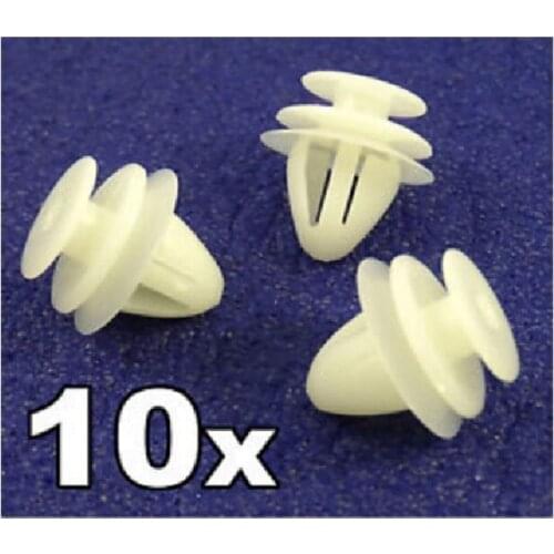 10x For Toyota MR2 (89-99) Door Card Panel Plastic Trim Clips