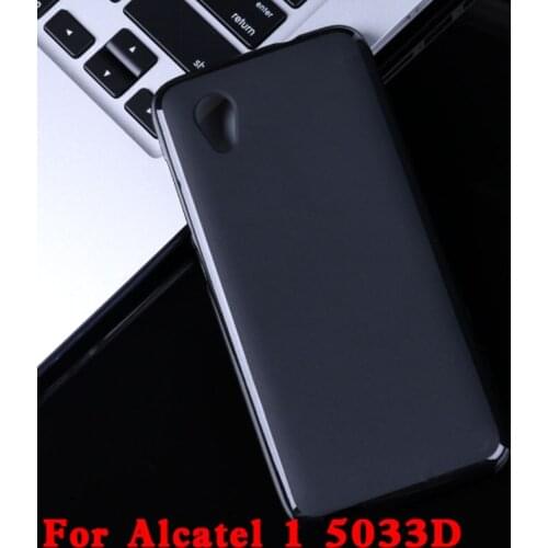 3 5052 5033D Case Silicon Cover Soft TPU Matte Black Phone Protector Shell For Alcatel 3V 5099D Back Capa Coque