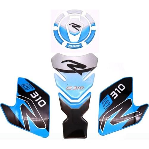 3D LOGO G310R Motorcycle Accessories Tank Pad Gas Fuel Sticker Moto Decal Emblem Protector FOR BMW G310R G310 R G310 R g310r