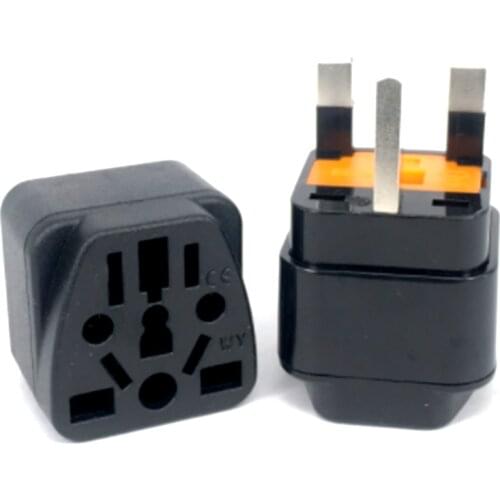 UK Travel Plug Adapter Type G Multi-type Conversion Outlet Socket To Britain Singapore Malaysia Power Converter With Fuse 13A