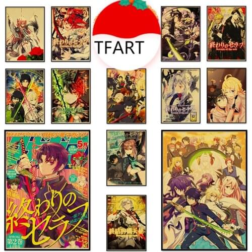 Diamond Painting The End of The Seraph Animation Diamond Inlaid Diamond Mosaic DIY Full Diamond Embroidery Home Decoration