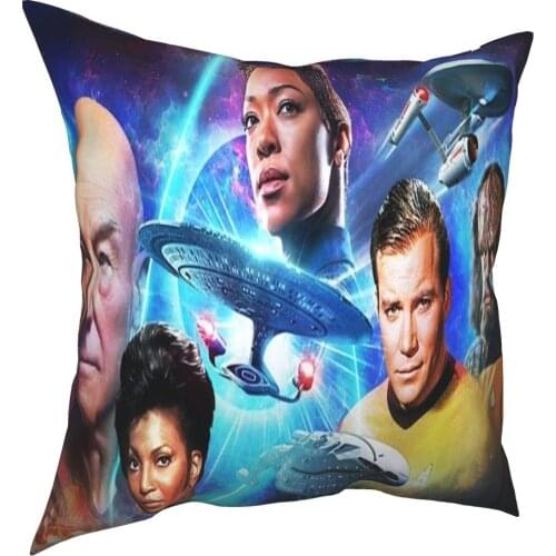 Star-Trek Pillowcase Pillow 50X70 Pillow Case 50X50 Pillow For Two Cushion Tassel Fringe Pillow Pillow Cover Pillowcase