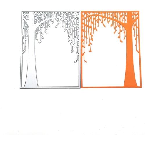 Julyarts Tree Frame Dies Scrapbooking Nouveau Arrivage 2021 Die For DIY Scrapbooking Paper Photo Album Cards Making Dice Cut