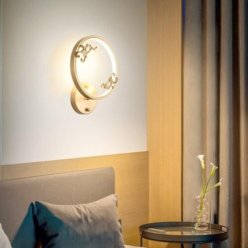 Loft penteadeira bedroom light glass ball corridor bedside dining room espelho home deco