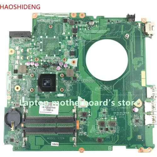 JU PIN YUAN 763422-501 763422-001 763422-601 DAY22AMB6E0 Y22A for HP PAVILION 17-F 17Z-F laptop motherboard with A8-6410 CPU