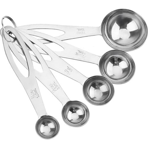 NICEYARD 5Pcs/Set Measuring Spoon with Scale Measuring Tools Baking Tools for Flour Food Coffee Cooking Kichen Accessories