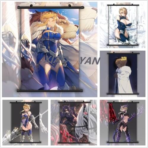 Fate Grand Artoria Pendragon Alter Japanese Anime Diamond Painting 5D DIY Full Diamond Embroidery Cross Stitch Kits Home Decor