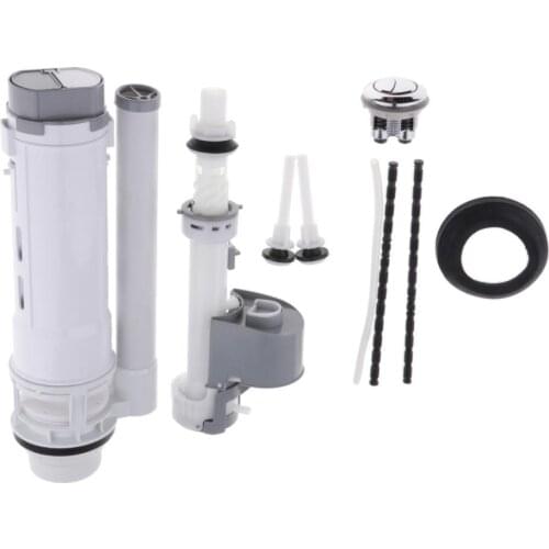 Cistern Toilet Repair Kit Set Push Button Dual Flush 28cm 24cm Valve Height