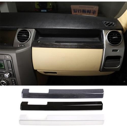 NEW!!! ABS Black For Land Rover Discovery 3 LR3 2004-2009 Car Glove Box Storage Compartment Panel Trim Strip Car Accessories