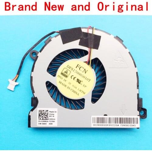 New laptop CPU cooling fan Cooler radiator for Dell inspiron 15-3567 15 3567 DC28000EDR0 ARX FN0570-A1033L2AL