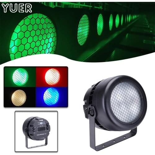 NEW 400W RGBW LED Strobe Dyeing Beam Effect Ambient Par Light DMX512 DJ Disco Party Bar Stage Prom Club Indoor Outdoor Festival