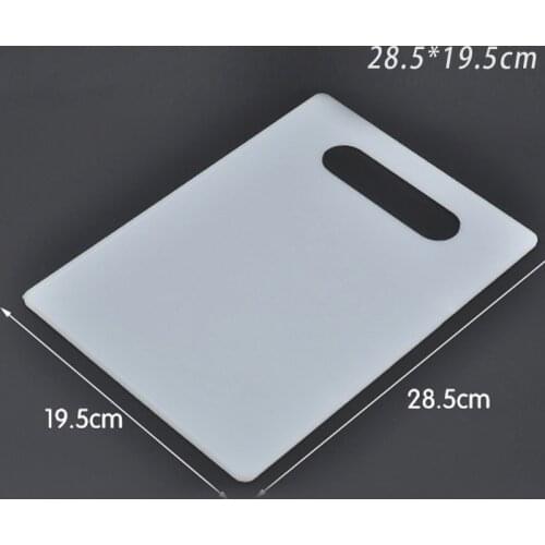 Durable PP Cutting Board Non-slip Vegetable Fruit Chopping Board for Home Kitchen Camping B1