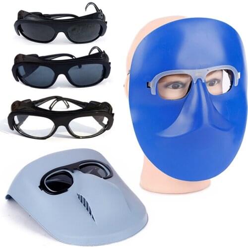 Welding Mask Elastic Band Head Wearable Half Helmet Argon Arc Cap Eyes Protecting Welders Face Shield Head Protector for Welding