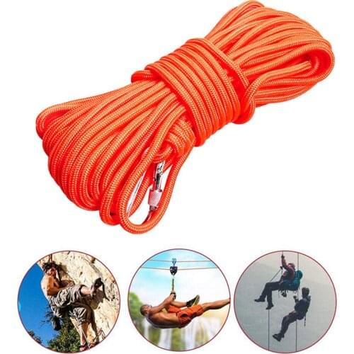 Outdoor Climbing Tensile Rope High Strength Emergency Escape Lanyard Rope Camping Hiking Parachute Cord Camping Survival Tool